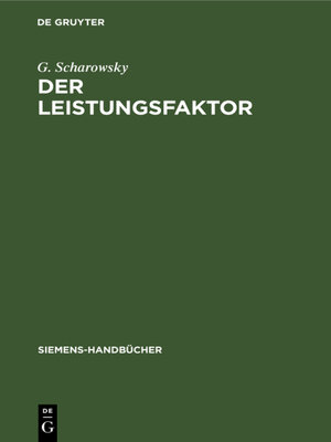 cover image of Der Leistungsfaktor